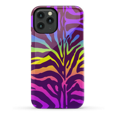 Rainbow Zebra Phone Case